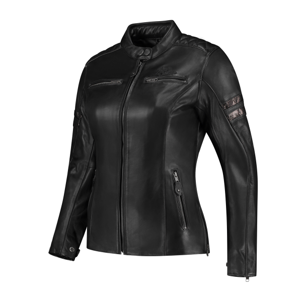 Geacă Piele Damă Rusty Stitches Joyce V2 Black/Glitter-c1faaeb49d0a54929445ba14f7d6aa43.webp