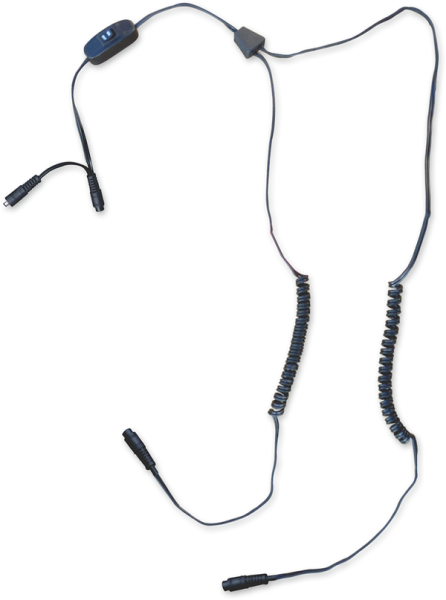 Switched Y Cord For Heated Socks Black, 1, nordicamoto.ro