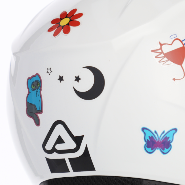 Casca Copii Jet Acerbis Brezza Alb T56-3