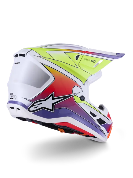 Cască Alpinestars SM7 Fuse White-4