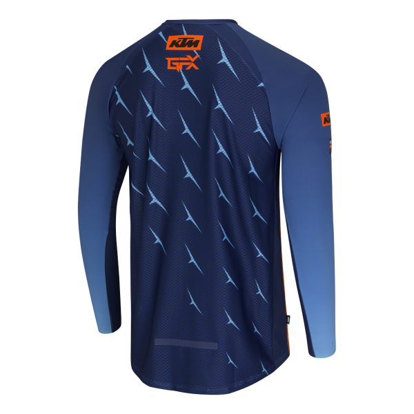 Tricou KTM GRAVITY-FX AIR Orange/Blue-1
