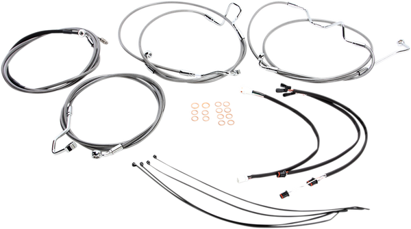 Xr Handlebar Installation Kit Silver, 2, nordicamoto.ro