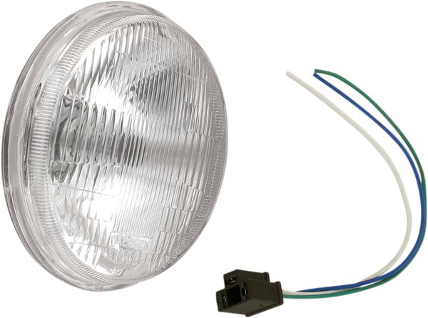 5-3/4(r) Die-cast Headlight Clear, 1, nordicamoto.ro