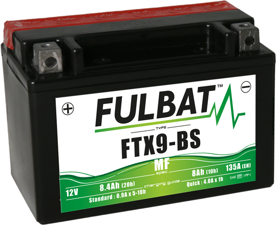 Baterie Moto fara intretinere cu acid Fulbat FTX9-BS-1