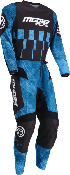 Tricou Moose Racing Qualifier Black/Blue-2