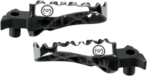 MOOSE RACING Hybrid Footpegs Black -0