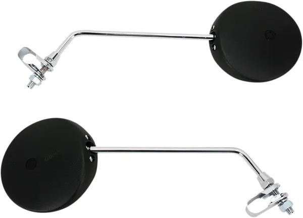 Universal Clamp On Mirror Black-0