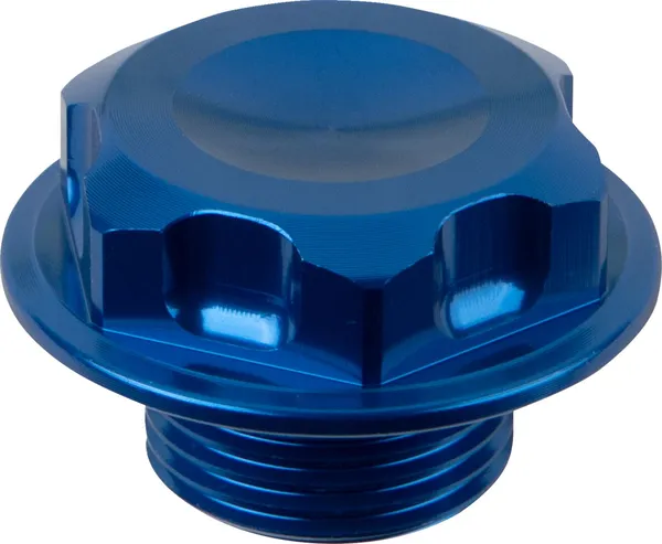 MOOSE RACING Steering Stem Nut Blue 