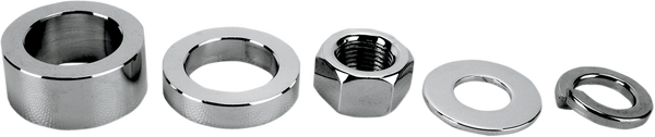 Axle Spacer/nut Kit Silver, 1, nordicamoto.ro