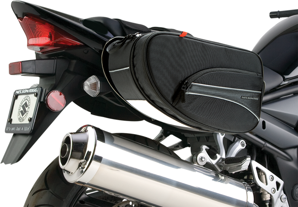 Mini Expandable Sport Saddlebags Black, 1, nordicamoto.ro