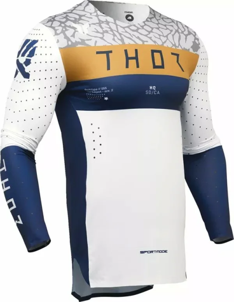 THOR Sportmode Bravo Jersey Blue, White  S, 1, nordicamoto.ro