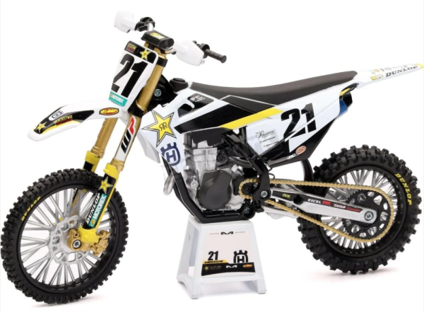 Macheta Jason Anderson Rockstar Energy Husqvarna FC 450 Toy Model 1:12