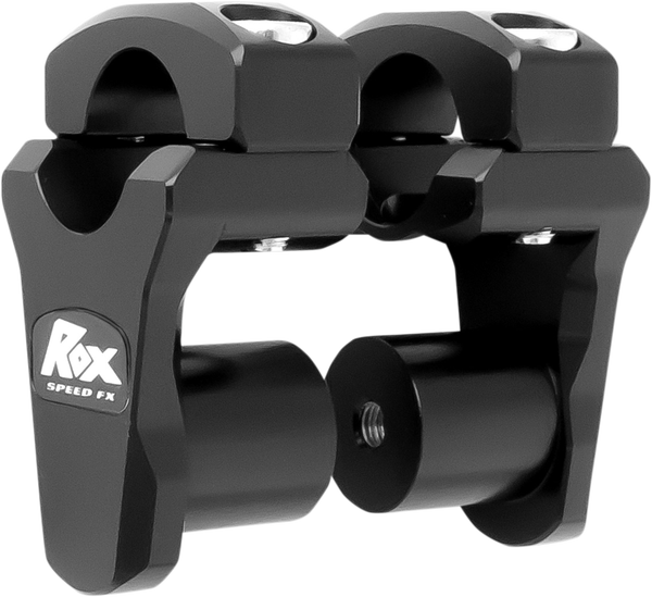 Pivoting Handlebar Riser For 1-1/8(r) Bar Clamp Black, 1, nordicamoto.ro
