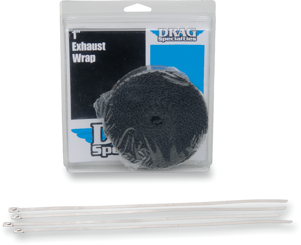 Exhaust Heat Wrap Kit Black, 1, nordicamoto.ro