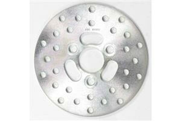 Round D-series Scooter Brake Rotor Silver, Stainless Steel, 1, nordicamoto.ro