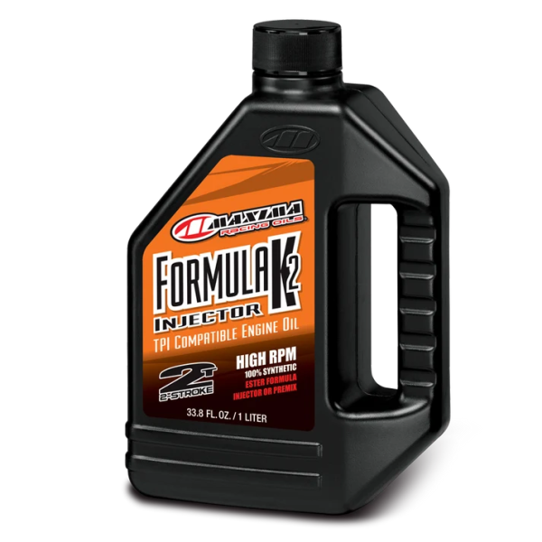 Ulei 2T Maxima Formula K2 Injector 100% sintetic pentru injecție (TPI), 1L, 1, nordicamoto.ro