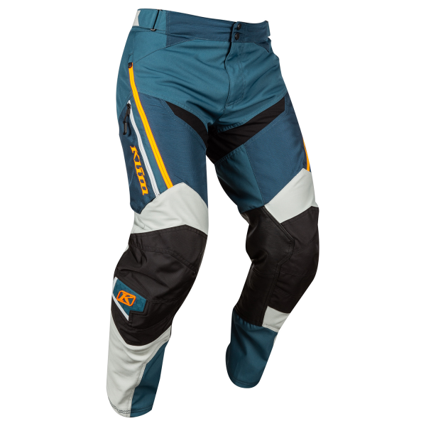 Pantaloni Klim Dakar In The Boot White - Black-25