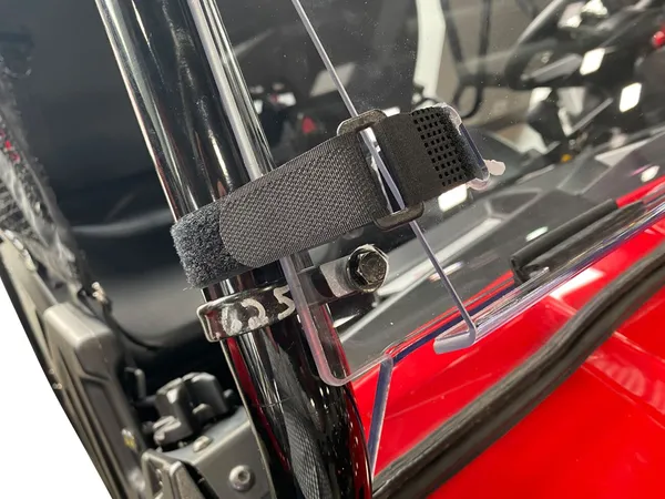 Deluxe Full Folding Windshield Clear, 7, nordicamoto.ro