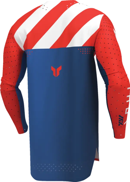 Sportmode Synth Jersey Red, Blue -2
