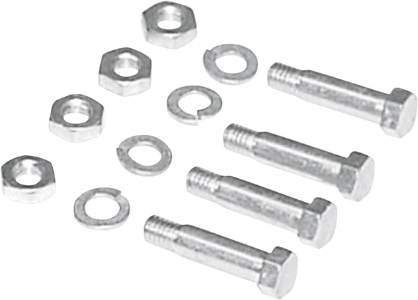 Footboard Hinge Bolt Kit Silver, 1, nordicamoto.ro