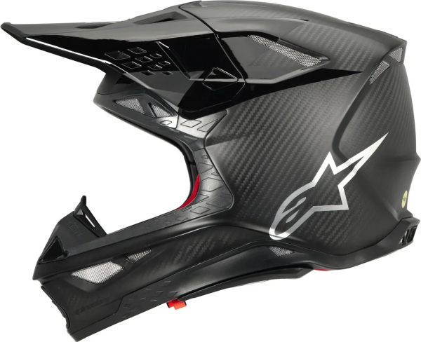 Casca Alpinestars Supertech M10 Black Carbon-1
