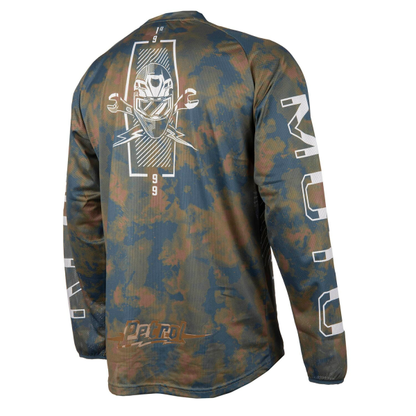 Tricou Klim Petrol Octane Winter Moss - Redrock-10