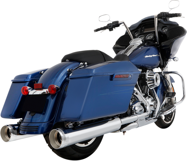 Muffler Slip-on 4.5(r) Duals For Touring Silver, 1, nordicamoto.ro