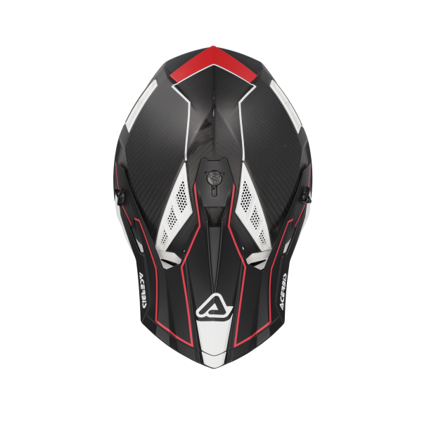 Casca Acerbis Steel Carbon 22-06 Negru/Rosu XXL-6