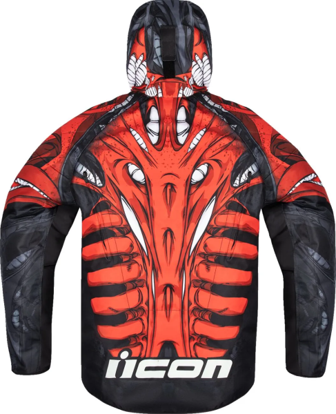 Geaca Icon Airform Manik'r Black/Red-4