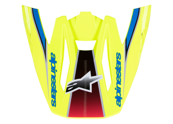Cozoroc Casca Alpinestars SM5 Yellow/Blue-0