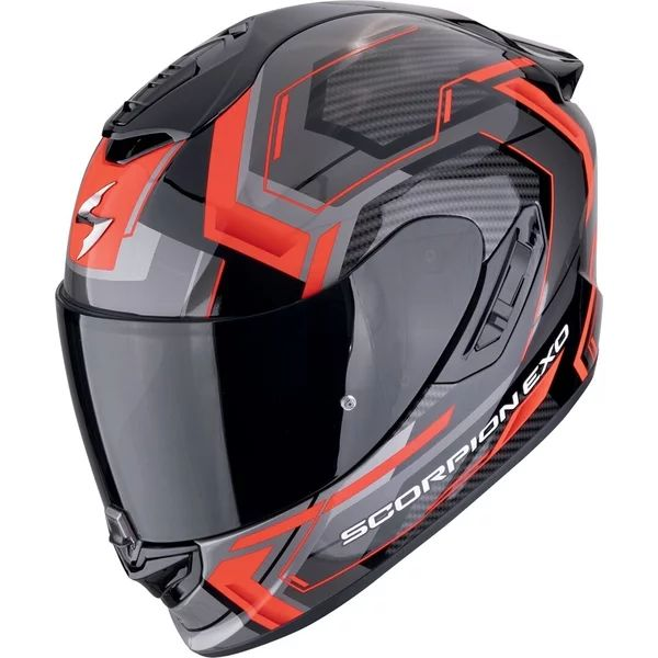 Casca integrala SCORPION EXO-1400 EVO II AIR LINART Negru/Verde L, 4, nordicamoto.ro