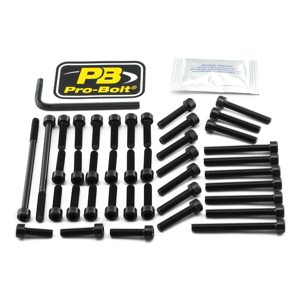 Bolt Kit Black, 1, nordicamoto.ro