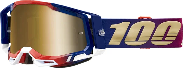 Ochelari 100% Racecraft 2 United Gold Lentila colorata, 3, nordicamoto.ro