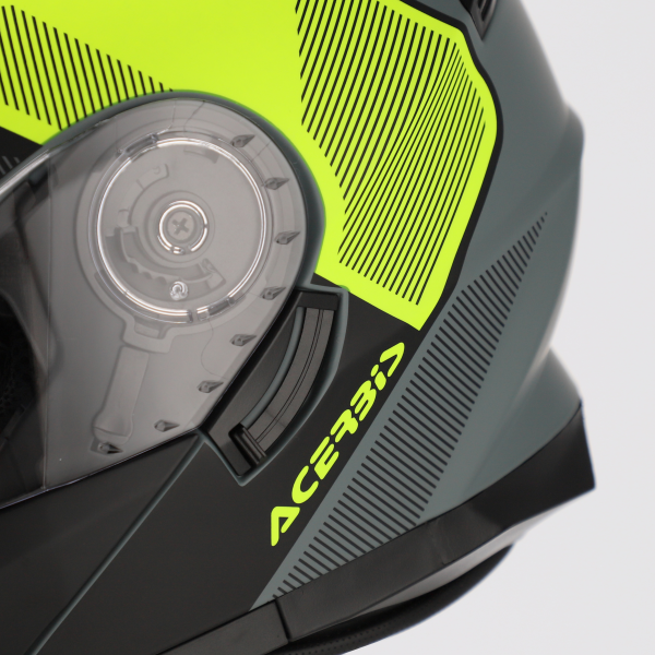 Casca Acerbis Serel 22.06 Black/Fluo Yellow-4