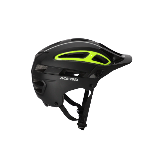 Casca MTB Acerbis Doublep Negru/Galben Fluo L/XL-2