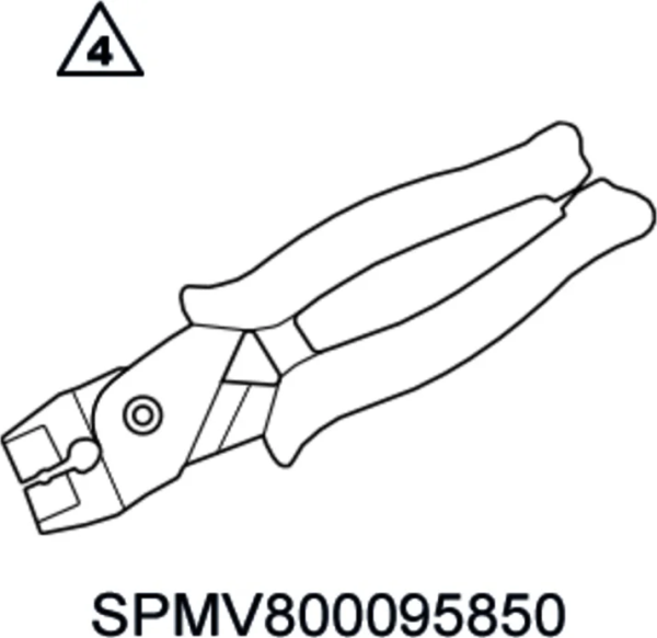 Tool for pliers clic clamps