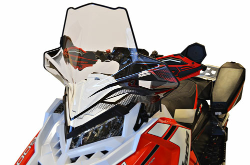 Powermadd Windshield Polaris Axys, High 20,5"