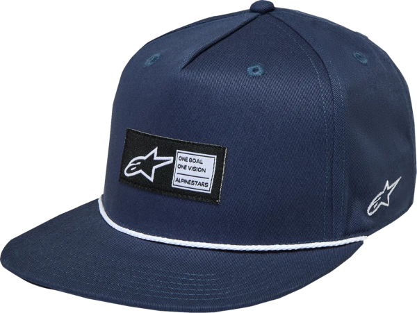 Șapcă Snapback cu etichetă, albastră, 1, nordicamoto.ro