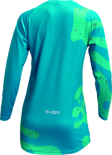 Tricou Dama Thor Sector Disguise Aqua/Teal-3