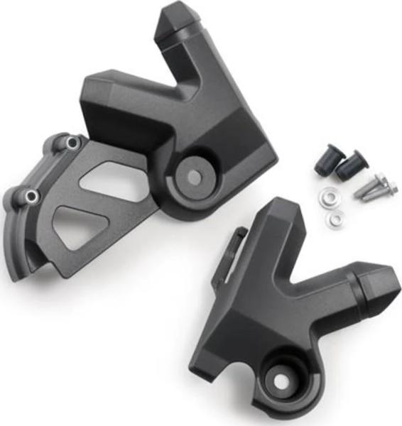 Set de protecție pentru cadru, negru, 1, nordicamoto.ro