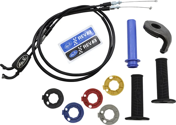 Kit de accelerație cu viteză variabilă Rev3, negru, 2, nordicamoto.ro