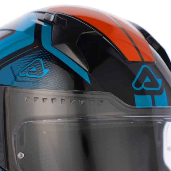 Casca Acerbis X-Way Graphic Blue/Orange-3