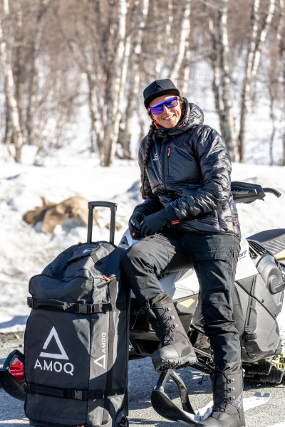 AMOQ Mission Trolley 120L Black-2