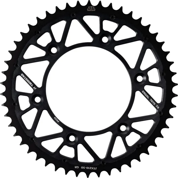JT SPROCKETS Twinstar Rear Sprocket Graphite 