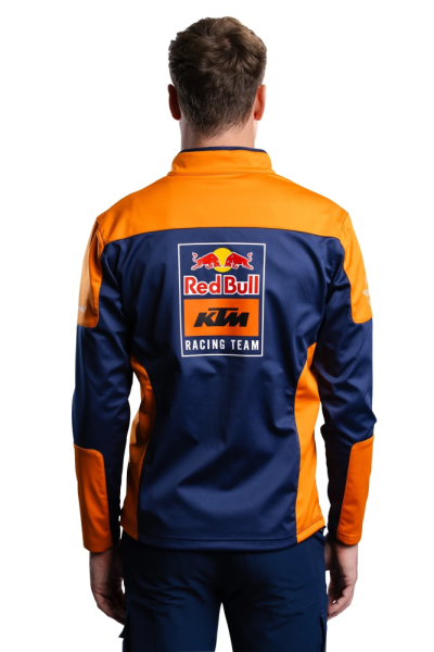 Geaca KTM Replica Team Softshell Orange Navy-3