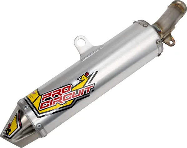 T-4 Slip-on Silencer For Atv Brushed-1