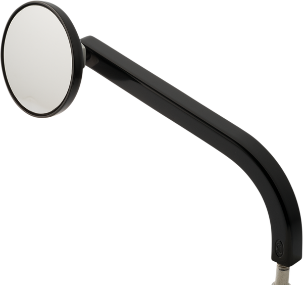 No. 2 Standard 2-1/4(r) Round Mirror Black, 2, nordicamoto.ro