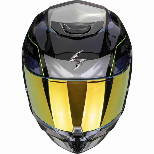 Casca integrala SCORPION EXO-391 LEO S Negru/Gri/Albastru-1