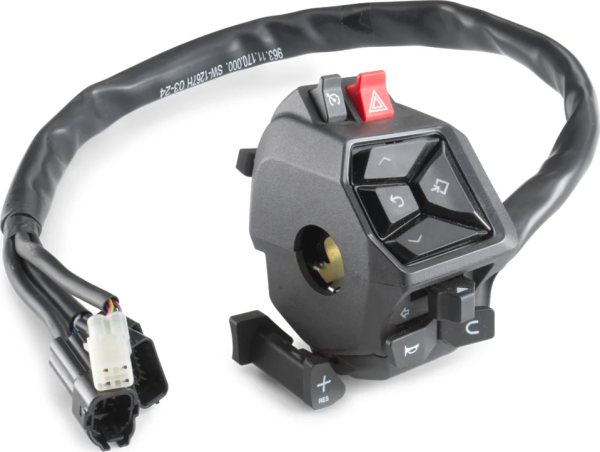 Left-hand combination steering