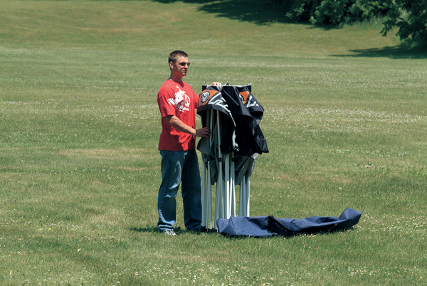 Collapsible Canopy Black, 2, nordicamoto.ro